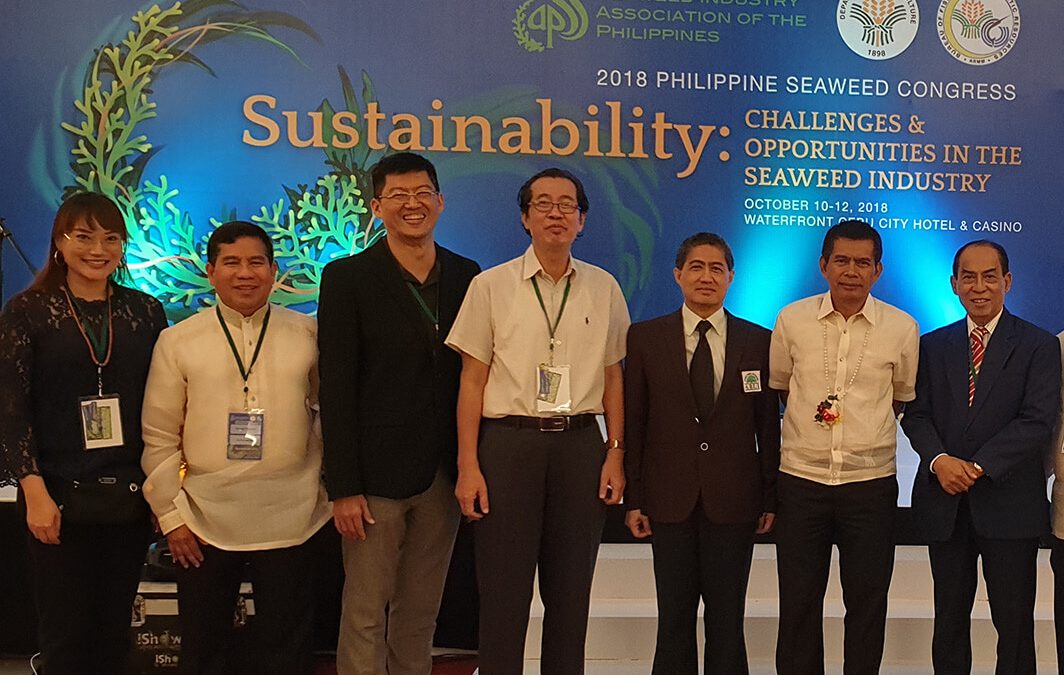 Attending the 2018 Seaweed Congress in the Philippines