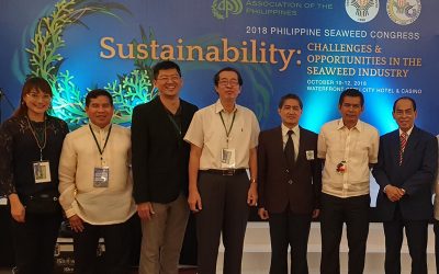 Attending the 2018 Seaweed Congress in the Philippines